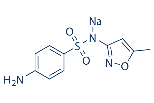 Sulfamethoxazole sodium Chemical Structure